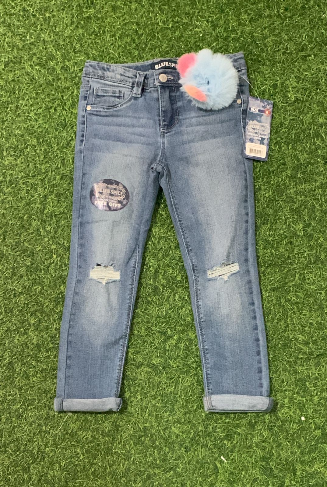 Blue Spice Denim Pants