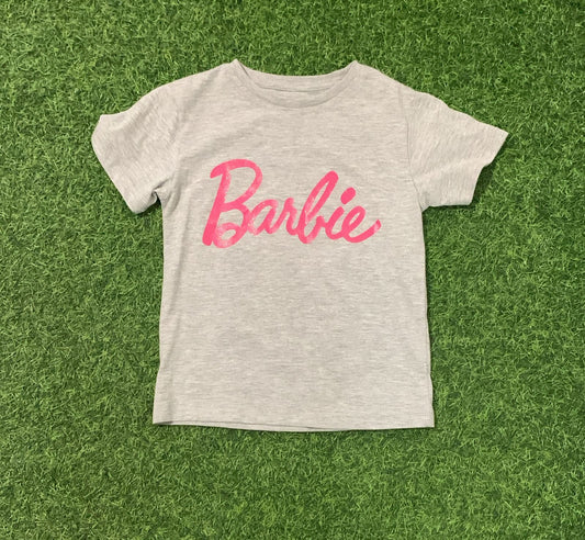 Grey Multi Girl Barbie Top