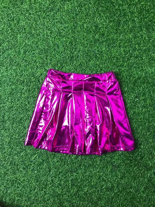 Pink chrome skirt