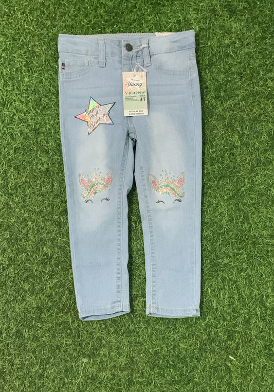 Unicorn Denim Pants