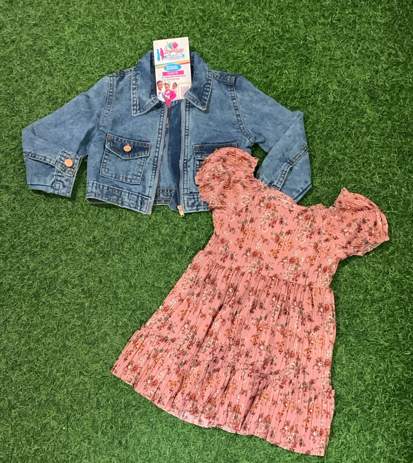 Floral Jacket & Dress Set