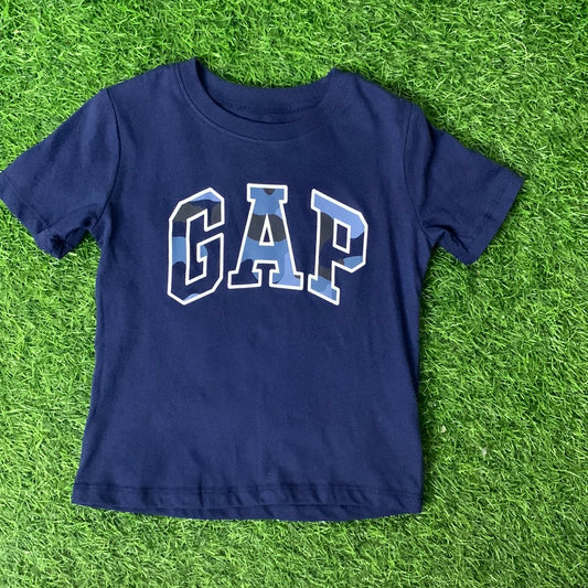 Blue camo gap top