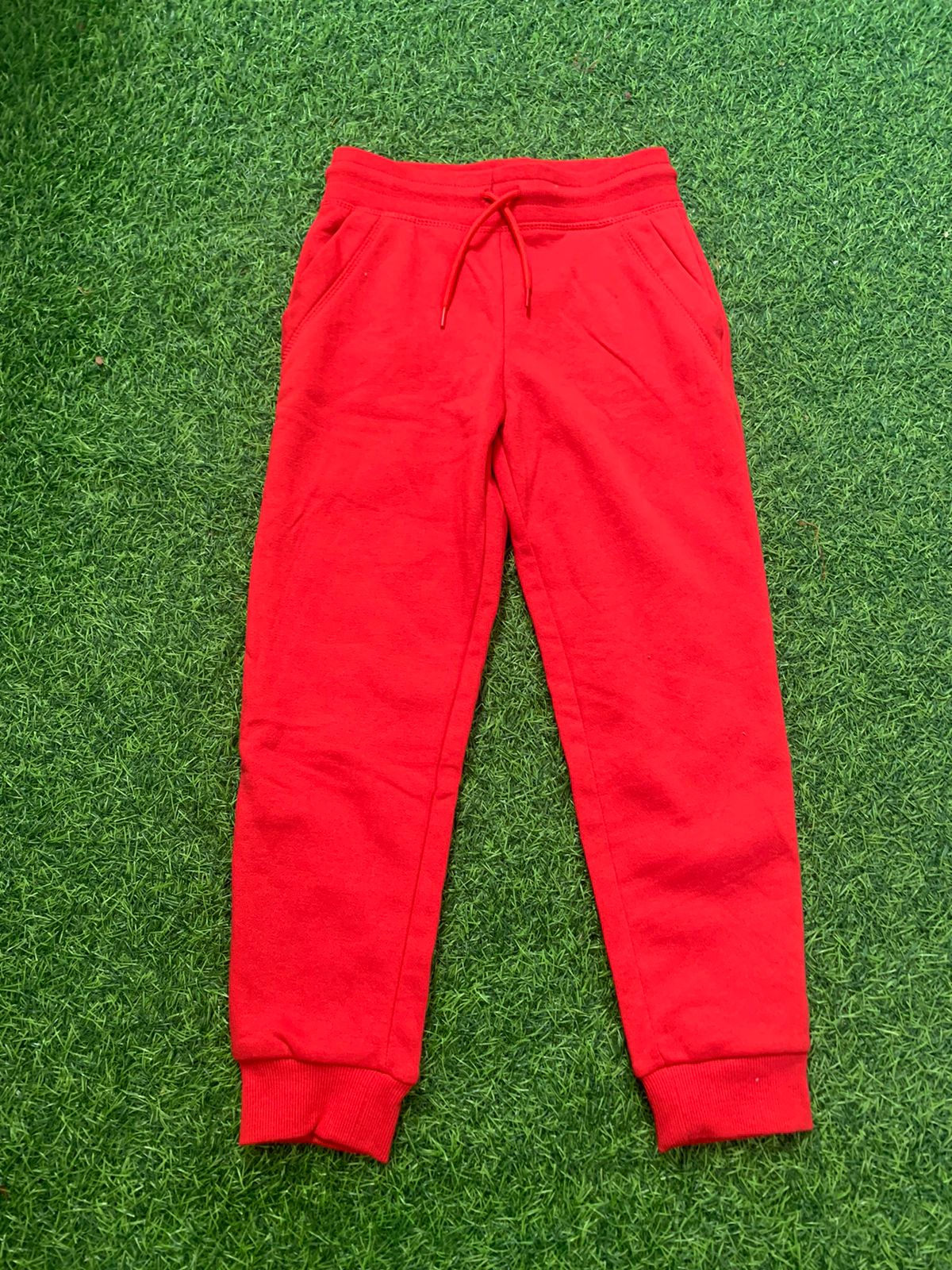 Red Joggers Sweat Pants