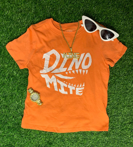 Orange Dino top (old navy)