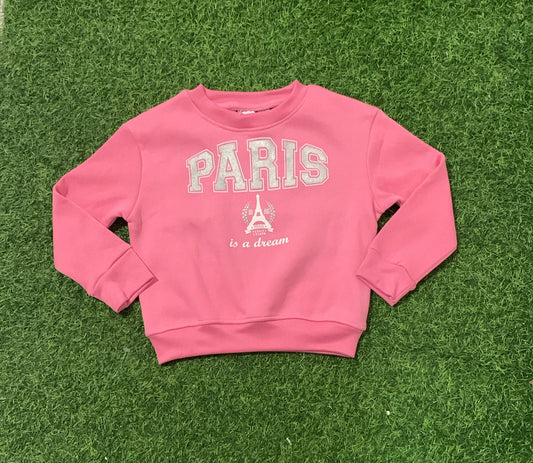 Light Pink Paris Sweater