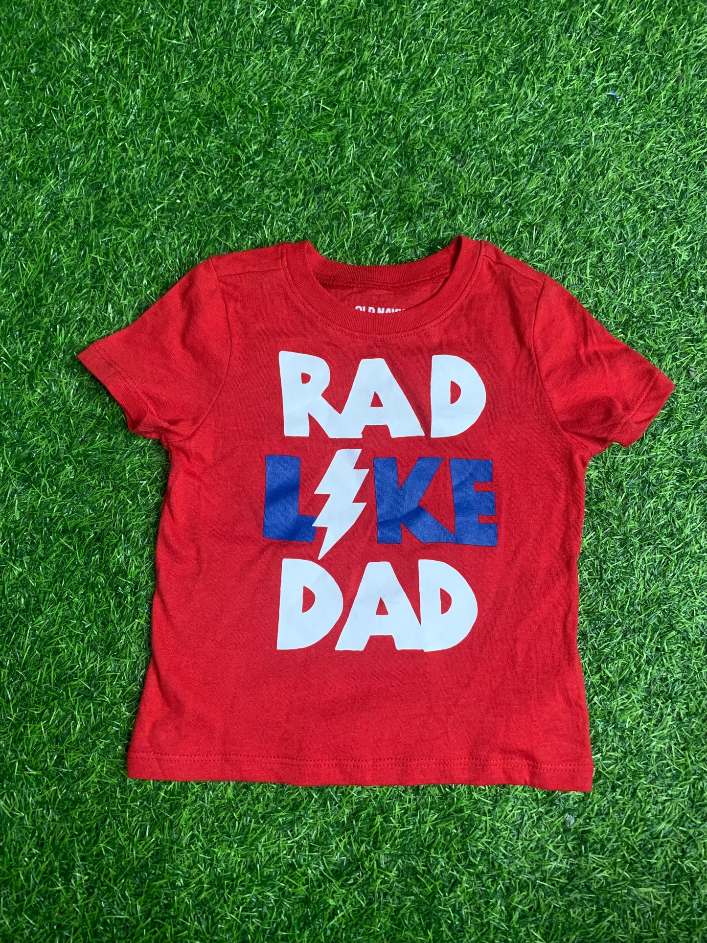 Red like dad top