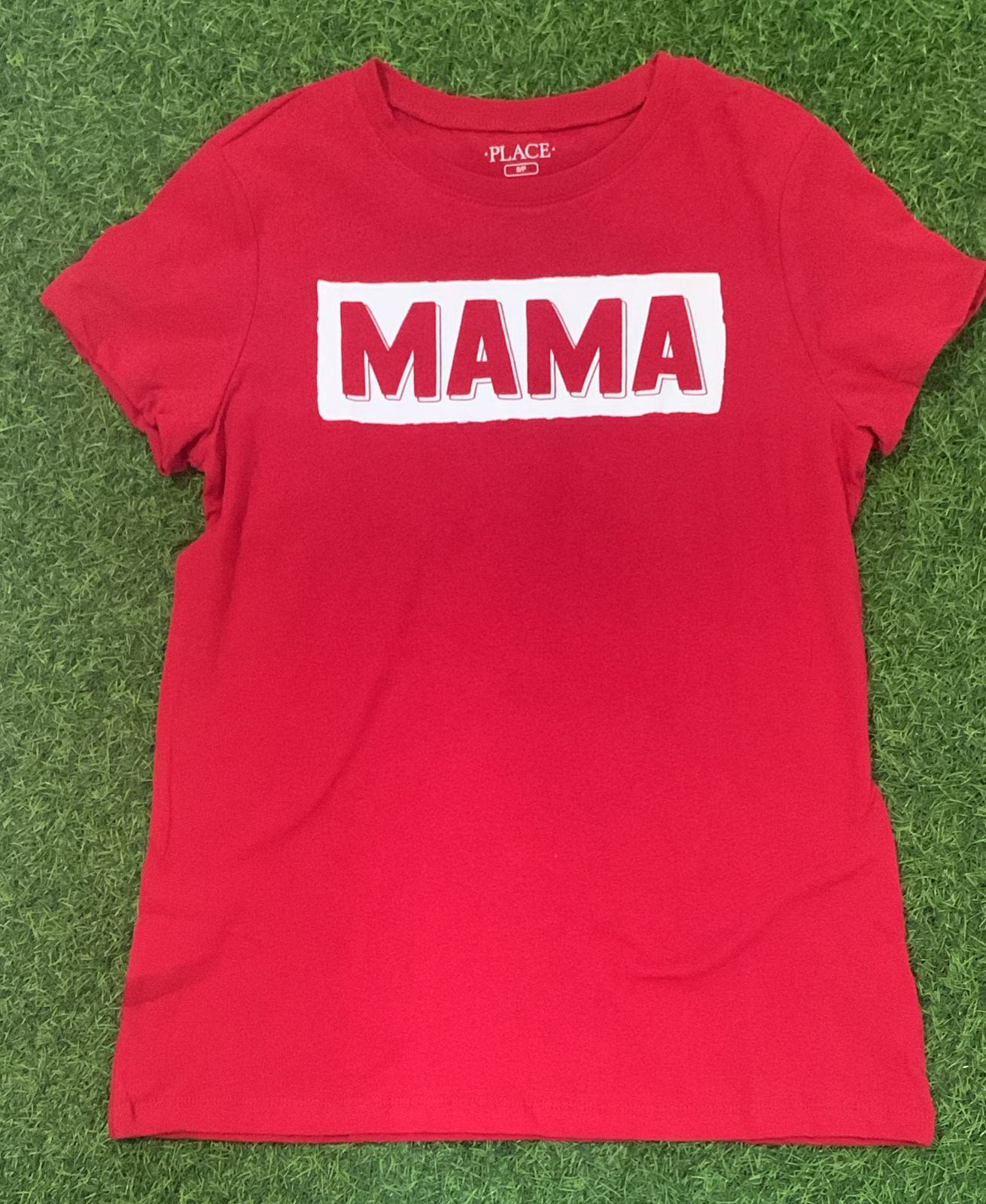 Red mama top