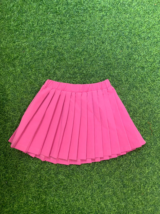 Light Pink Pleated Skirt